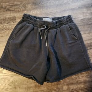 Black Casual Shorts
